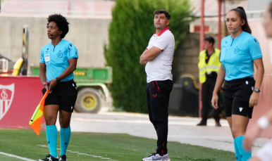 Toro observa el partido en la banda