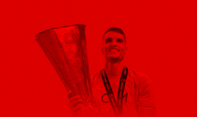 Acto de despedida de Erik Lamela