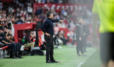 Quique Sánchez Flores, ante el Granada CF