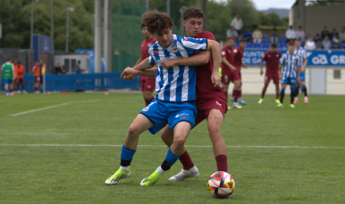 Deportivo-Sevilla de la Copa de Campeones Juvenil