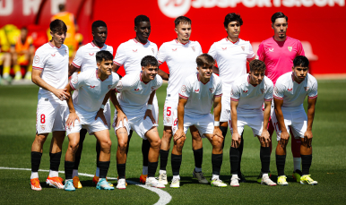 Once inicial del Sevilla FC Juvenil A