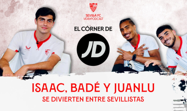 Isaac, Badé y Juanlu en el 'Córner de JD'