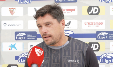 Cristian Toro atiende a los medios en la previa del encuentro