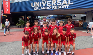 Presentación del Alevín A en Orlando