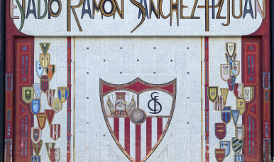 Mosaico del Ramón Sánchez-Pizjuán.