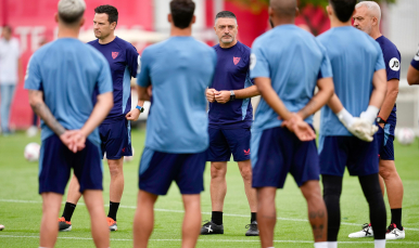 Entrenamiento Sevilla FC 