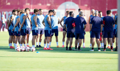 Entrenamiento del 12 de julio