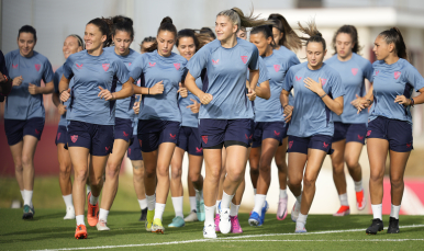 Primeras carreras del Femenino en la ciudad deportiva