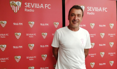 Jesús Galván, en la entrevista de este miércoles en Sevilla FC Radio
