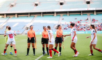 Imagen de pretemporada del Femenino