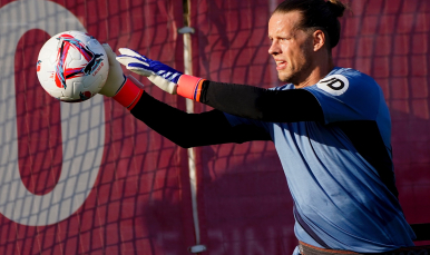 Imagen de Nyland en el entrenamiento vespertino