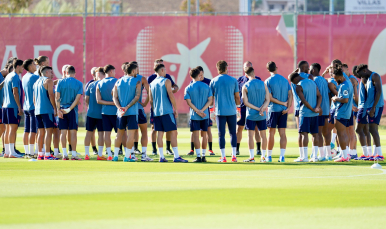 Imagen del entrenamiento