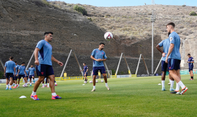 Entrenamiento en Las Palmas