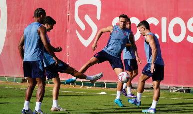 Imagen del entrenamiento