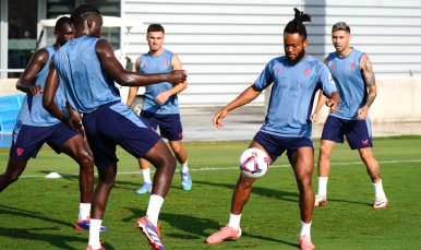 Entrenamiento del 30 de agosto