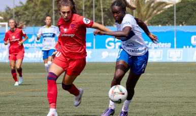 Imagen del encuentro del Femenino en Tenerife