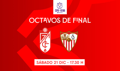 El Sevilla FC Femenino visitará al Granada en Copa el 21 de diciembre desde las 17.30 horas