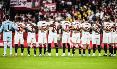 Once del Sevilla FC en el Ramón Sánchez-Pizjuán