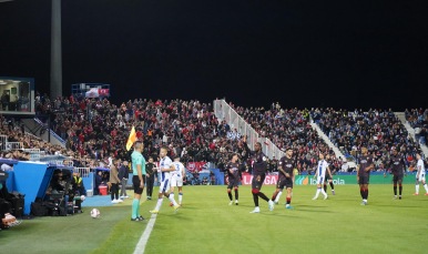 Partido entre el CD Leganés y el Sevilla FC