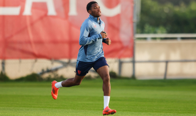 Entrenamiento del Sevilla FC en la ciudad deportiva