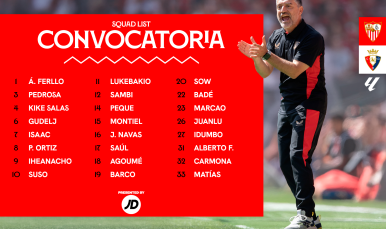 24 convocados para recibir a Osasuna