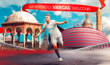 Rubén Vargas, nuevo jugador del Sevilla FC