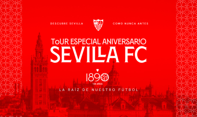 Tour espacial por el 135º aniversario del Sevilla FC.