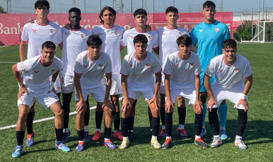 Once inicial del Sevilla FC Juvenil A