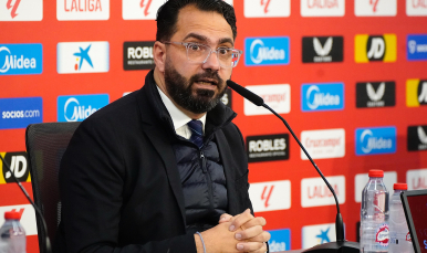 Víctor Orta, en la presentación de Akor