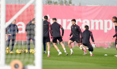Entrenamiento del 25 de febrero
