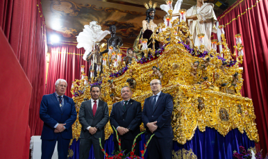 Ofrenda floral San Benito