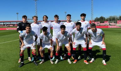 Once inicial del Juvenil A esta temporada