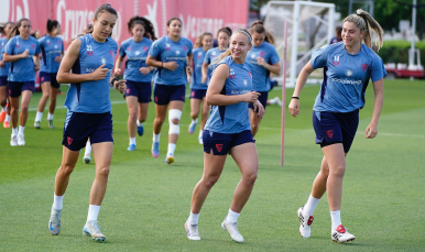 Finalizada la semana de trabajo antes de recibir al Madrid CFF
