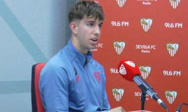 Miguel Sierra, jugador del Sevilla Atlético