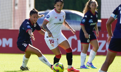Imagen del encuentro de la primera vuelta disputado en el Estadio Jesús Navas