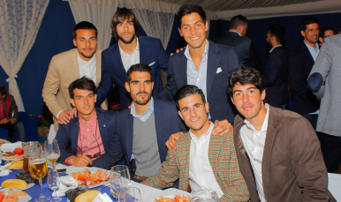 Comida del Sevilla Atlético en la Feria