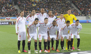 El Sevilla ante el Shakhtar en semifinales de la Europa League 15-16