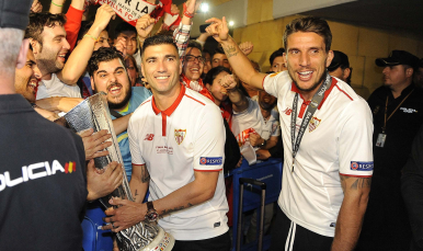 Reyes y Carriço con la Europa League