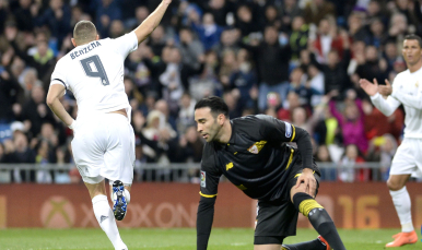 Rami en el Real Madrid-Sevilla FC