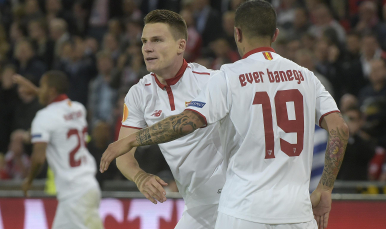 Gameiro en la final de la UEFA Europa League