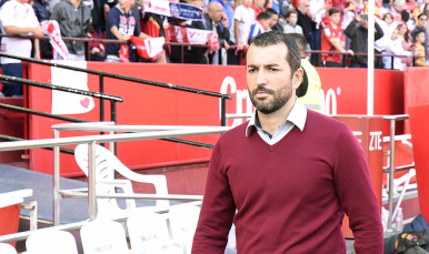 Diego Martínez entrenador del Sevilla Atlético