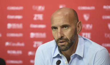 El director deportivo, Ramón Rodríguez, Monchi