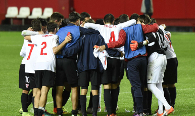 Jugadores del Sevilla Atlético