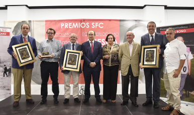 Galardonados en los premios Blázquez y Ruesga Bono