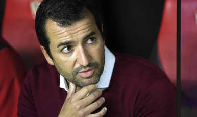Diego Martínez entrenador del Sevilla Atlético