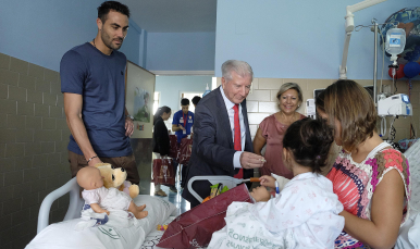 Gabriel Ramos e Iborra en el Hospital