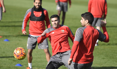 Segunda sesión de entrenamiento tras el parón navideño