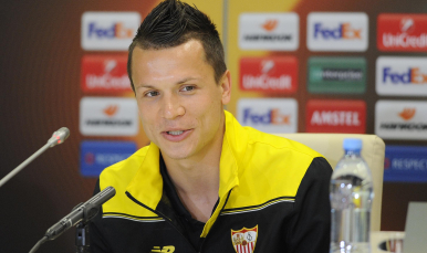 Konoplyanka en sala de prensa 