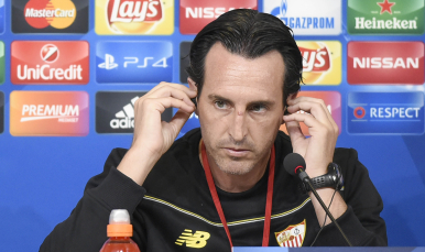 Rueda de prensa de Unai Emery