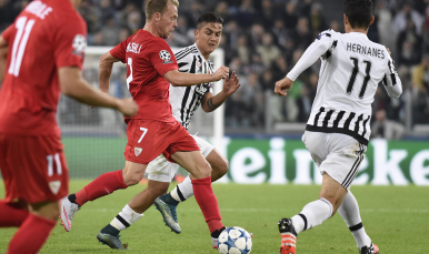 Krohn-Dehli en el Juventus Stadium